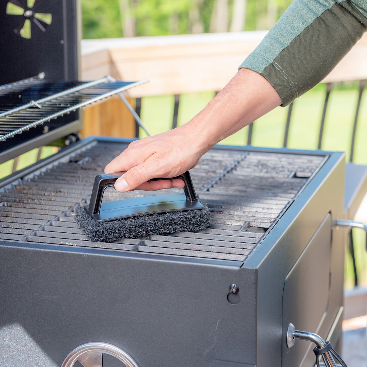 BBQ Super Scrubber - Black/Coarse