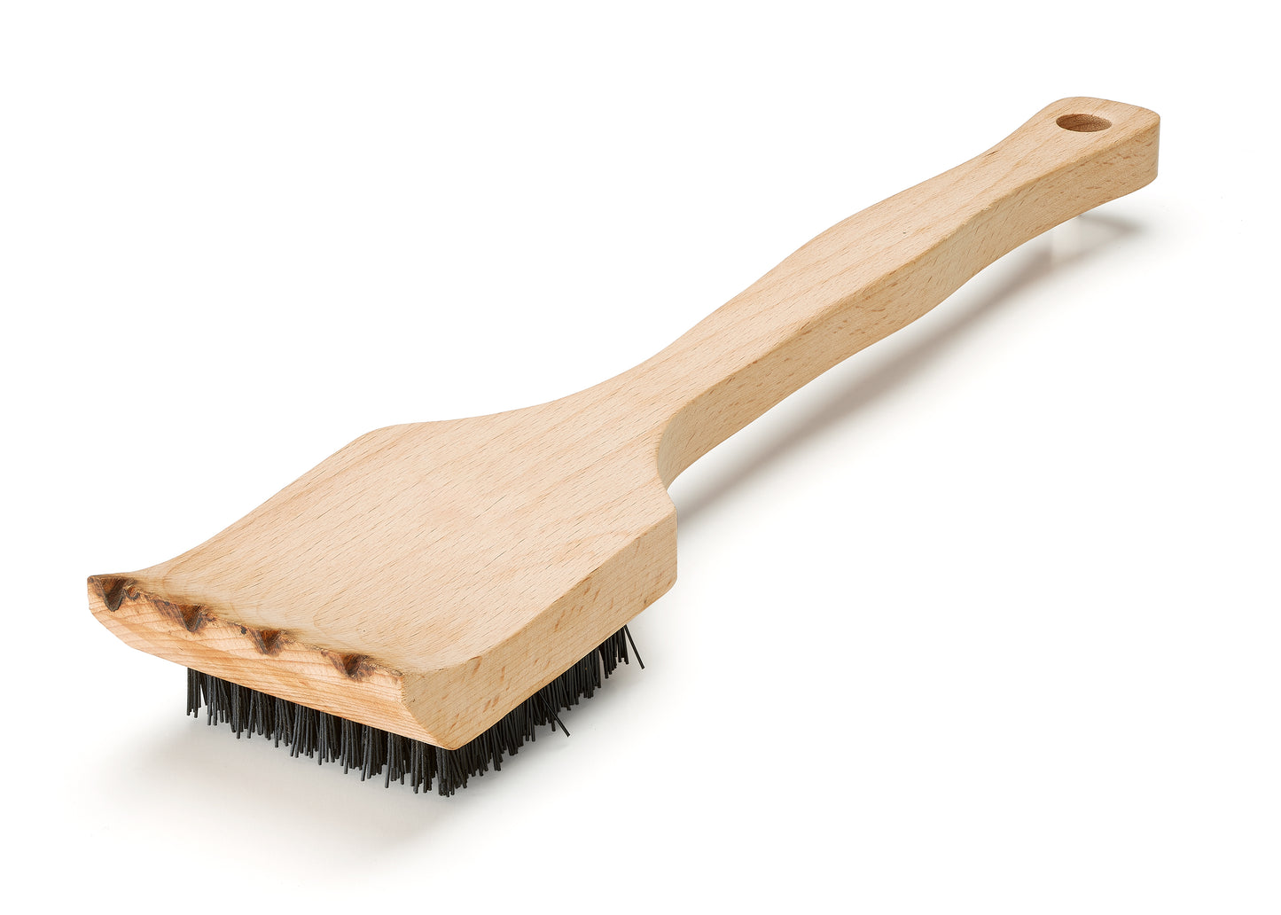 Warm or Hot Clean to 350°F Maple Hardwood Handle Grill Brush